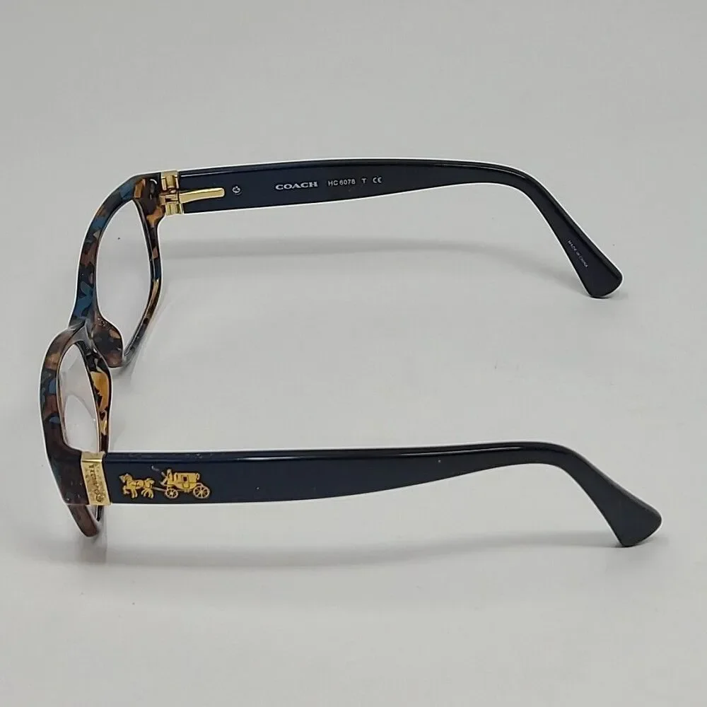COACH NEW YORK HC6078 5120 Dark Brown Tortoise 52-16-135 Eyeglasses Frame